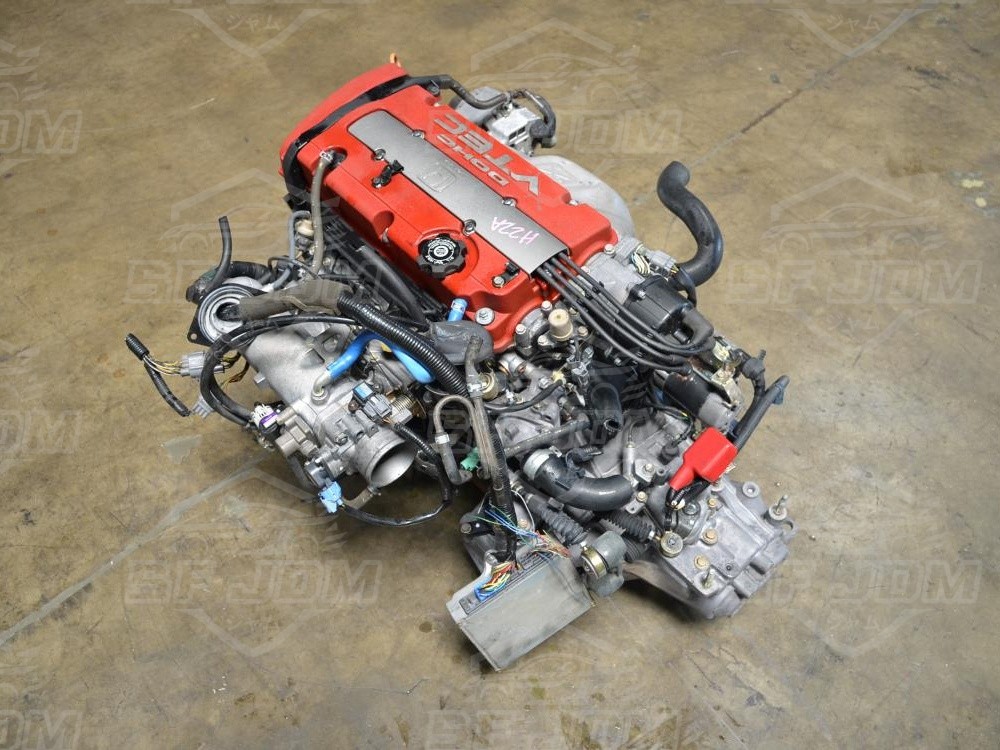 JDM Honda H22A Euro R Engine and 5 Speed LSD Transmission T2W4 Prelude ...
