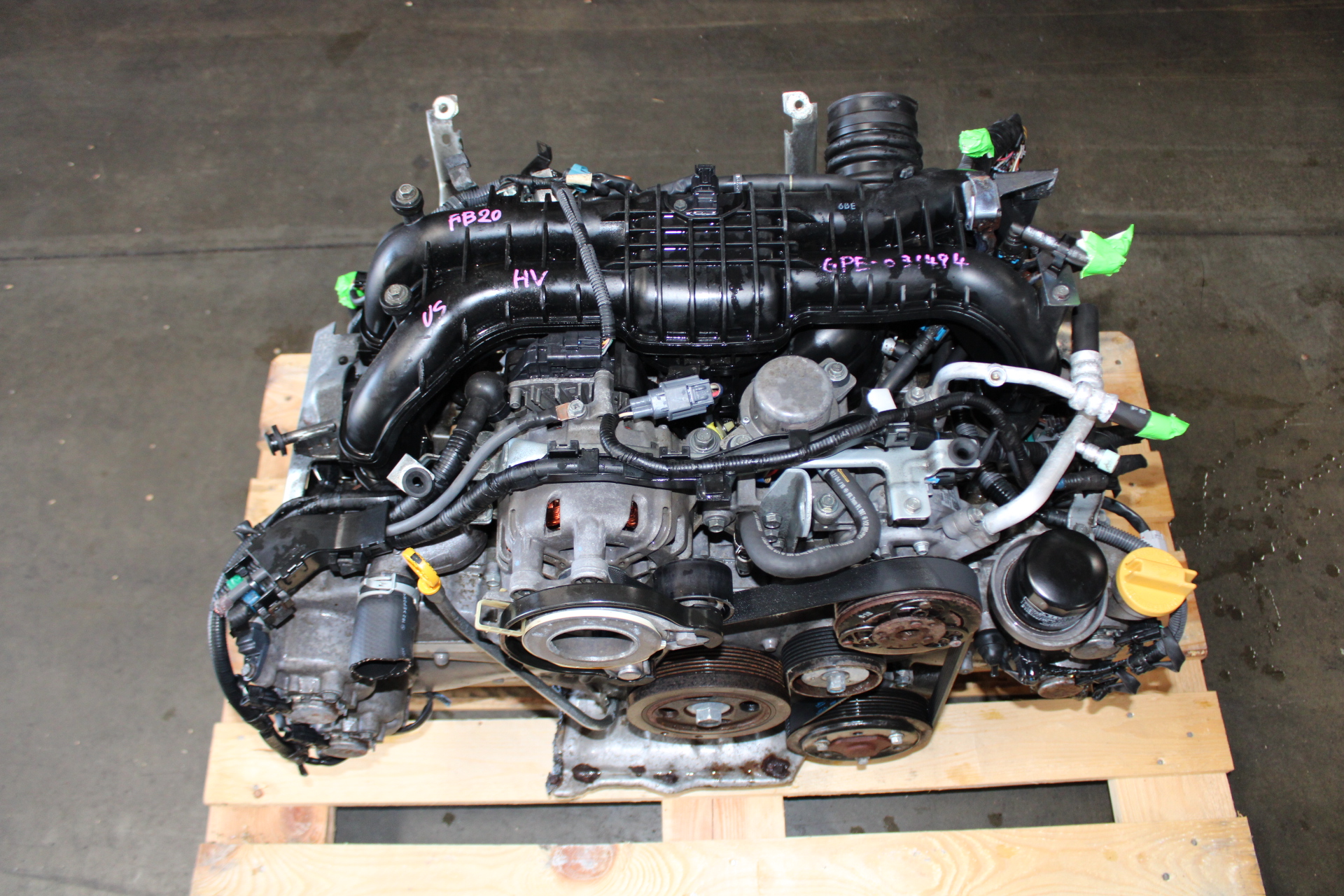 2012-2016 SUBARU IMPREZA XV CROSSTREK XV 2.0L ENGINE FB20 DOHC JDM MOTOR