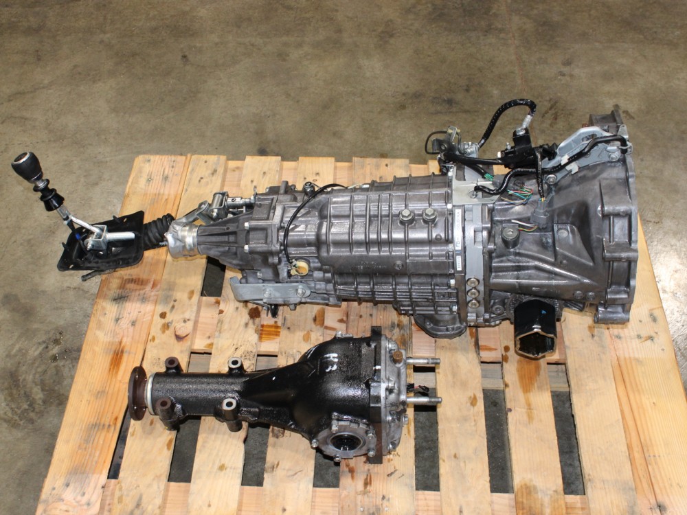 2008-2014 SUBARU WRX STI 6 SPEED MANUAL DCCD TRANSMISSION WITH REAR DIFF VER10