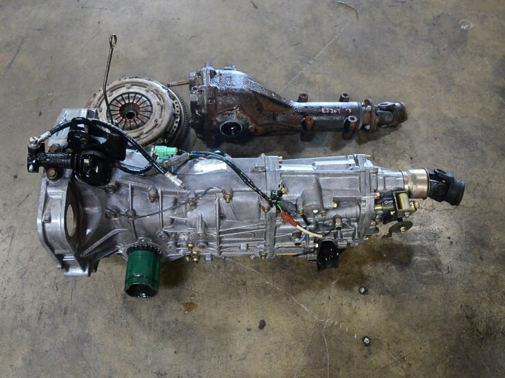 JDM 2006-2014 Subaru WRX 5 Speed TRANSMISSION Rear Diff 4.11 FD FOR SALE