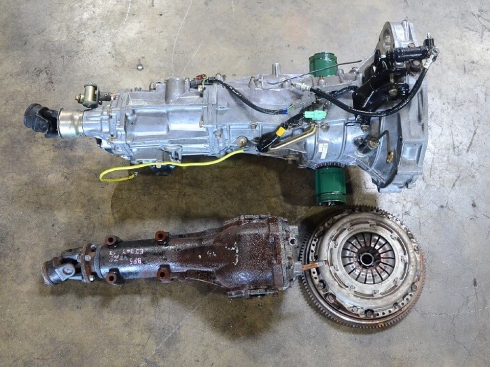 JDM 2006-2014 Subaru WRX 5 Speed TRANSMISSION Rear Diff 4.11 FD FOR SALE